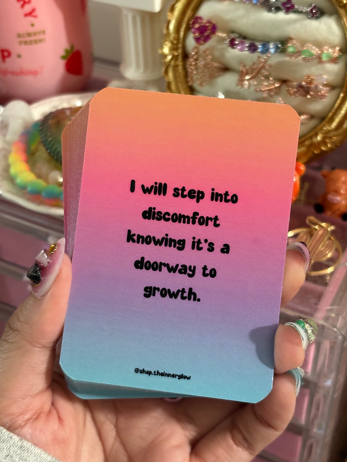 The Inner Glow Affirmation Cards