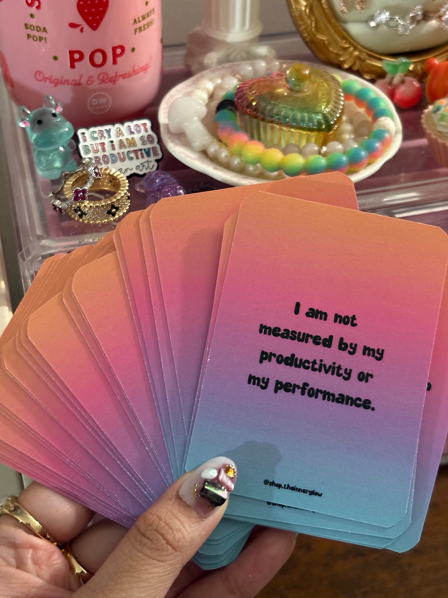 The Inner Glow Affirmation Cards